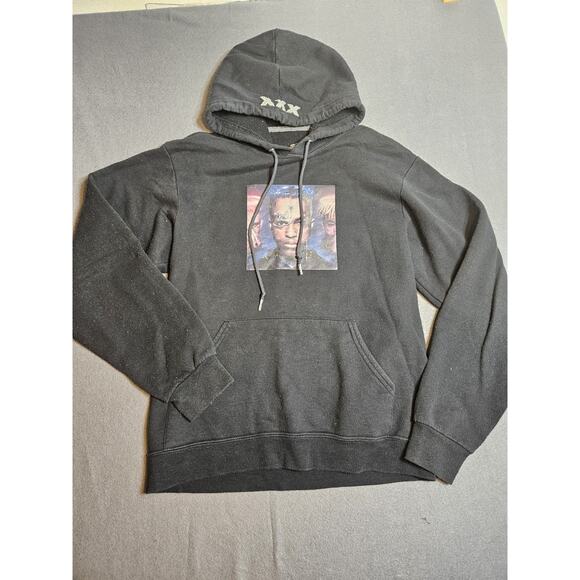 Fruit of the Loom Other - Xxxtentacion Hoodie Mens Small Black Pullover Sweatshirt Fruit Of The Loom